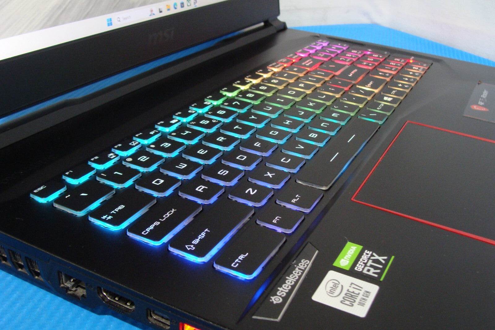 MSI GE75 Raider 10SF 15.6''FHD 144hz i7-10750H 16GB 512GB SSD / 1TB HDD RTX2070 - Tested Computer Laptop Parts