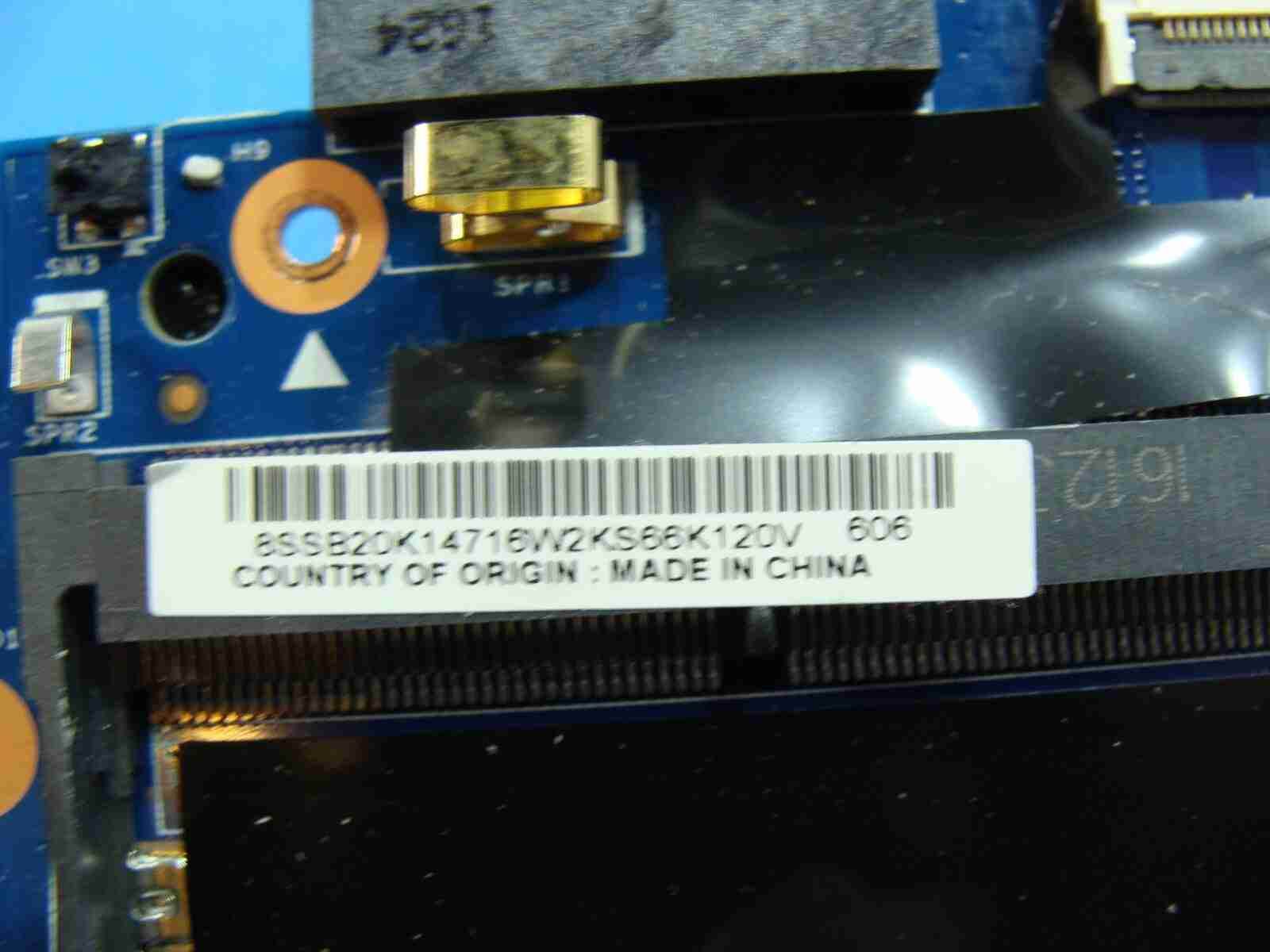 Lenovo ThinkPad 15.6” T560 OEM Intel i5-6200U 2.3GHz Motherboard 8SSB20K14716 - Tested Computer Laptop Parts