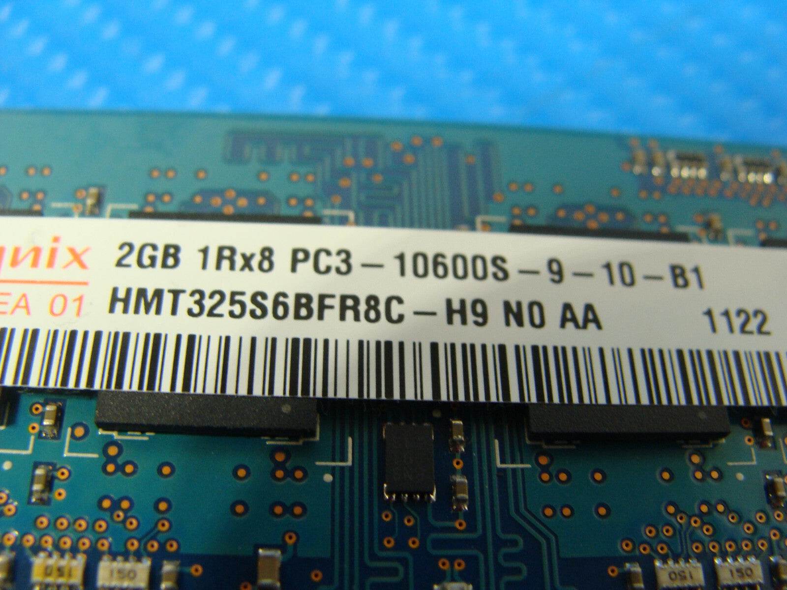 MacBook Pro A1278 Hynix 4GB 2x2GB Memory RAM PC3-10600S-9-10-B1 HMT325S6BFR8C-H9 - Tested Computer Laptop Parts