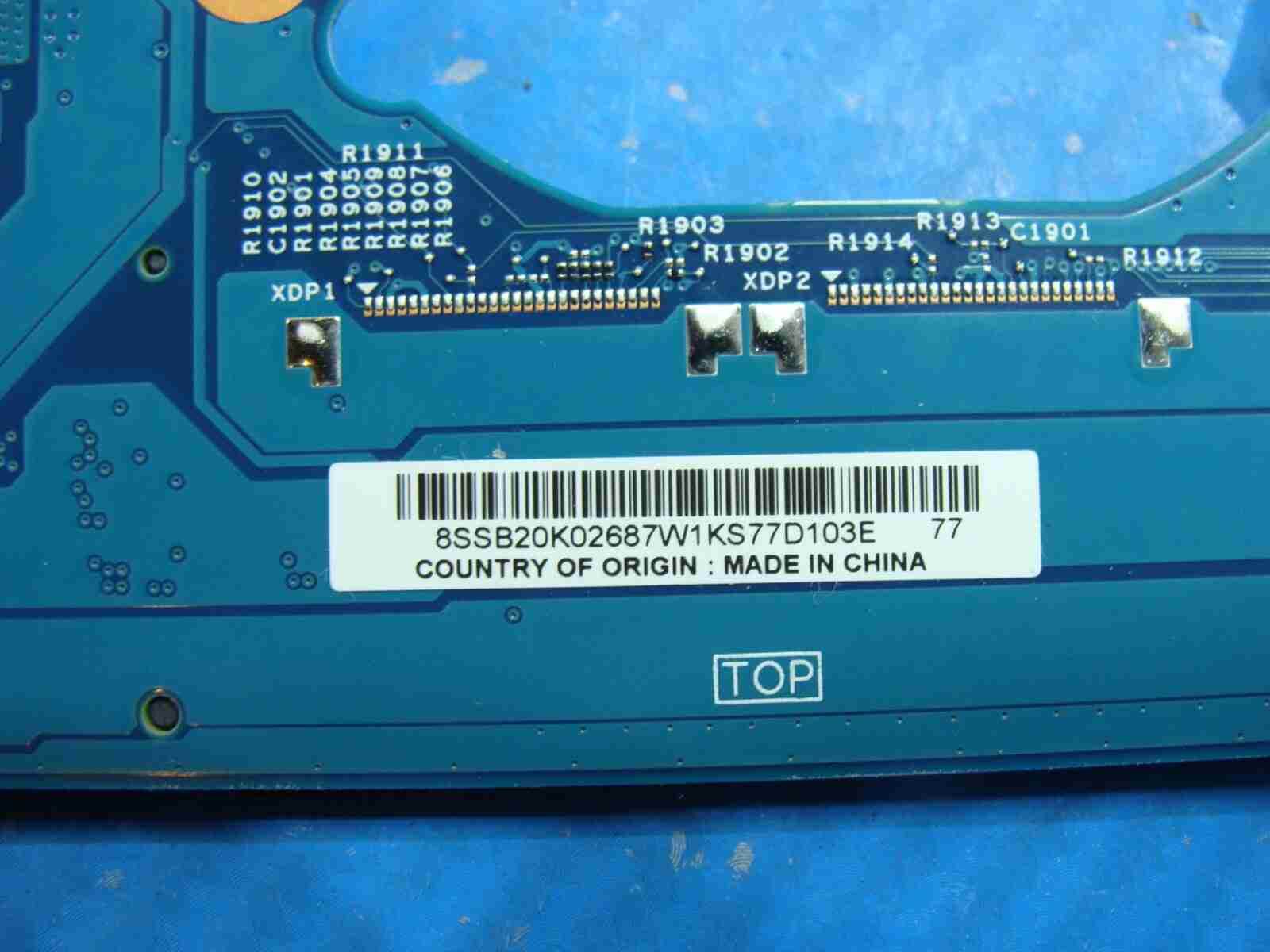 Lenovo ThinkPad 14” X1 Carbon Intel i7-6600U 2.6GHz 16GB Motherboard 01AX809 - Tested Computer Laptop Parts