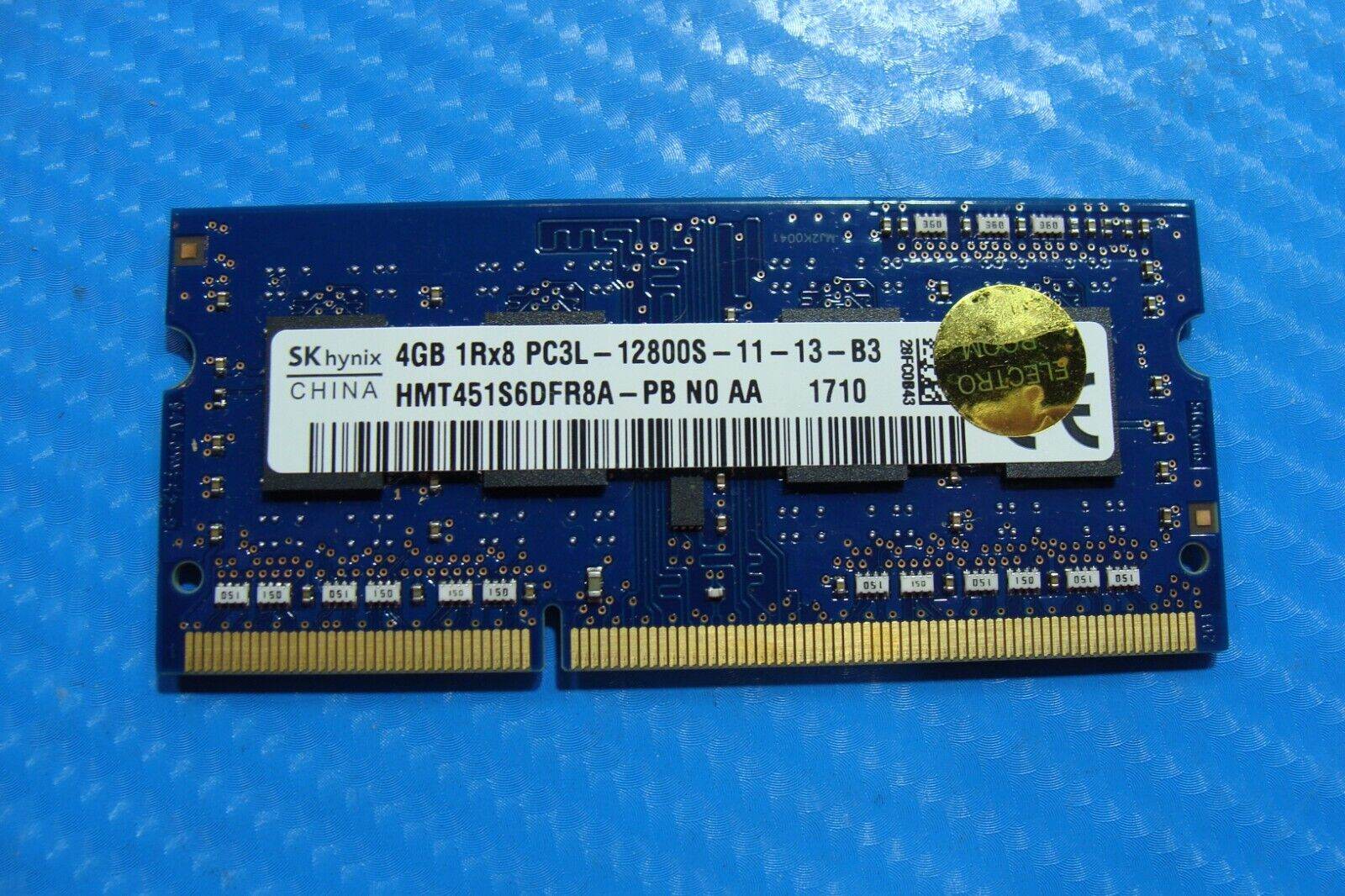 HP 15-f387wm SK Hynix 4GB 1Rx8 PC3L-12800S Memory RAM SO-DIMM HMT451S6DFR8A-PB - Tested Computer Laptop Parts