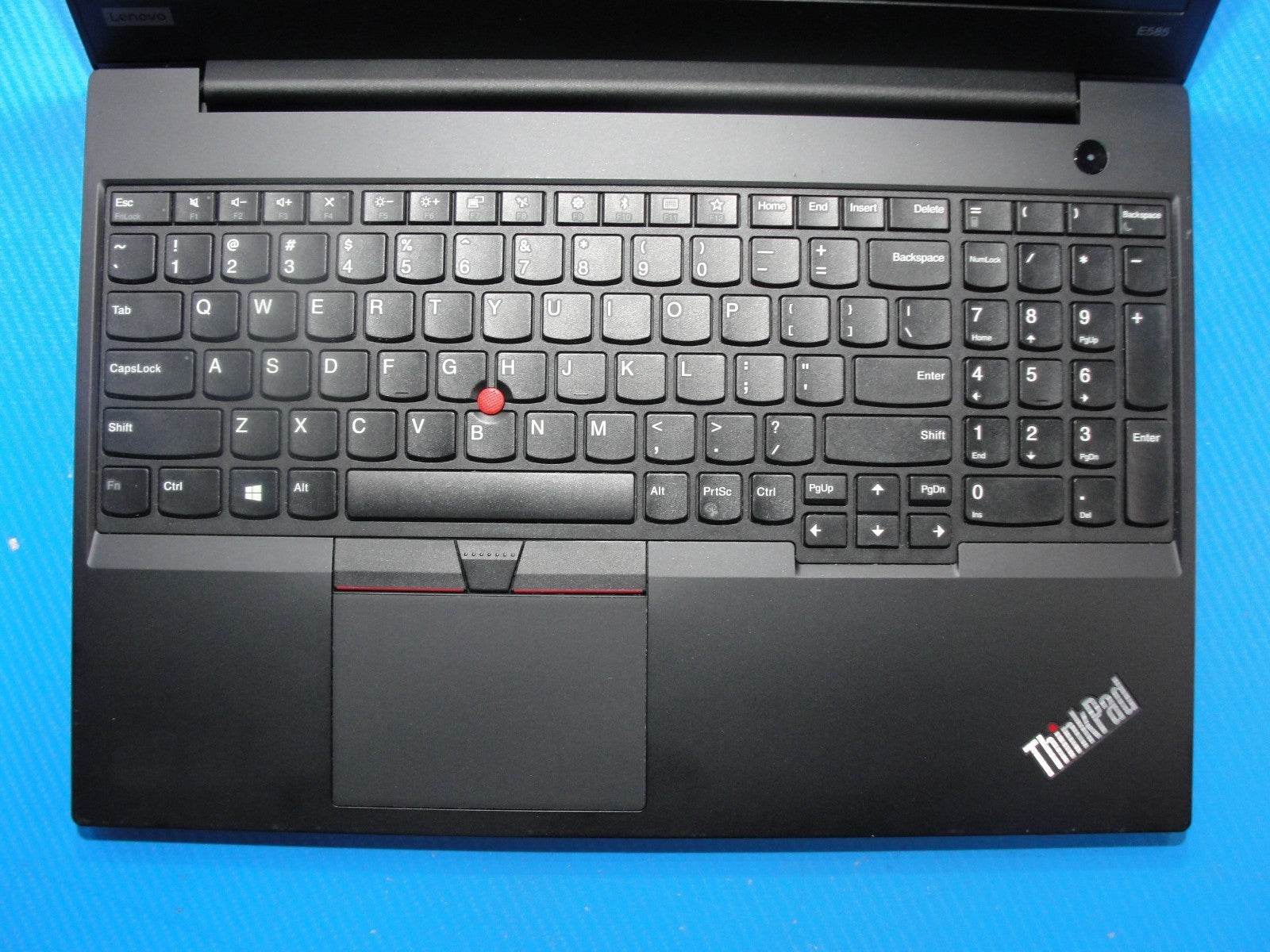 Lenovo ThinkPad E585 15.6” HD AMD Ryzen 3 2200U 2.5GHz 4GB 256GB+Original Charge - Tested Computer Laptop Parts