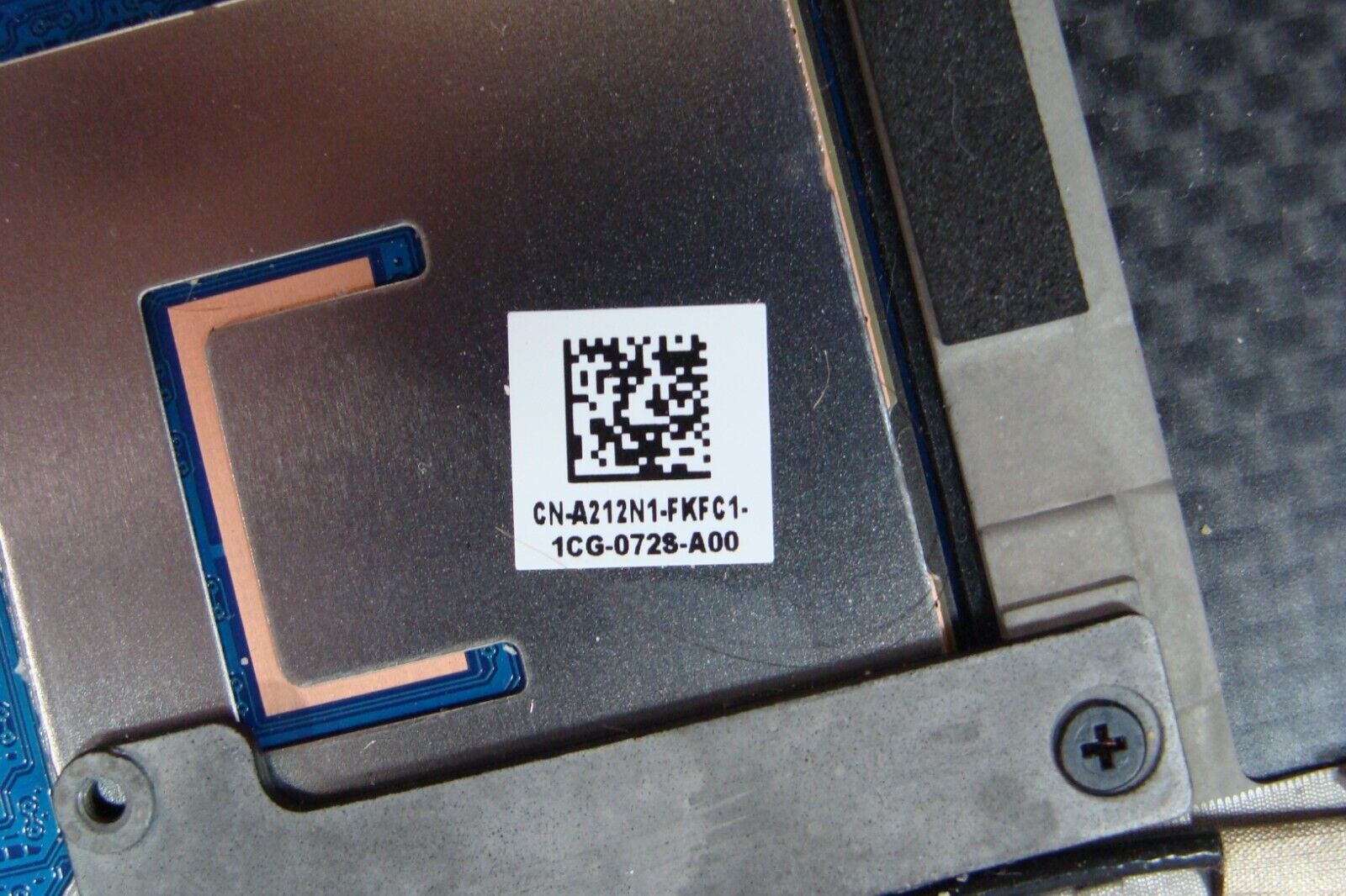 Dell Precision 15.6” 5560 Palmrest w/Backlit Keyboard TouchPad Speakers A20AJE