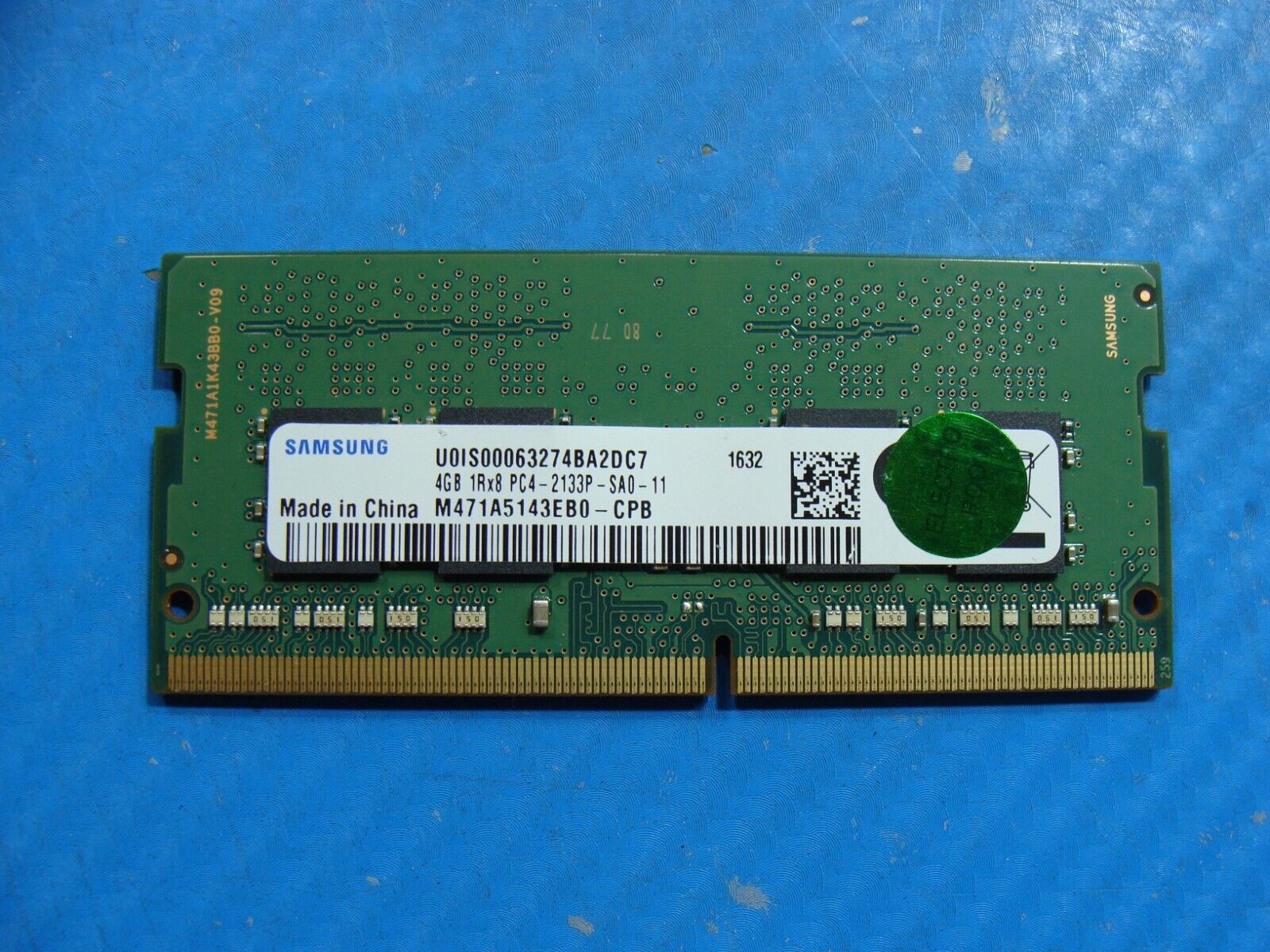Lenovo T460s Samsung 4GB 1Rx8 PC4-2133P Memory RAM SO-DIMM M471A5143EB0-CPB