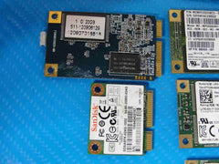 LOT of 38x mSATA Laptop SSD Drive 128/256/512 GB Mix Capacity /Mix Brand - Tested Computer Laptop Parts