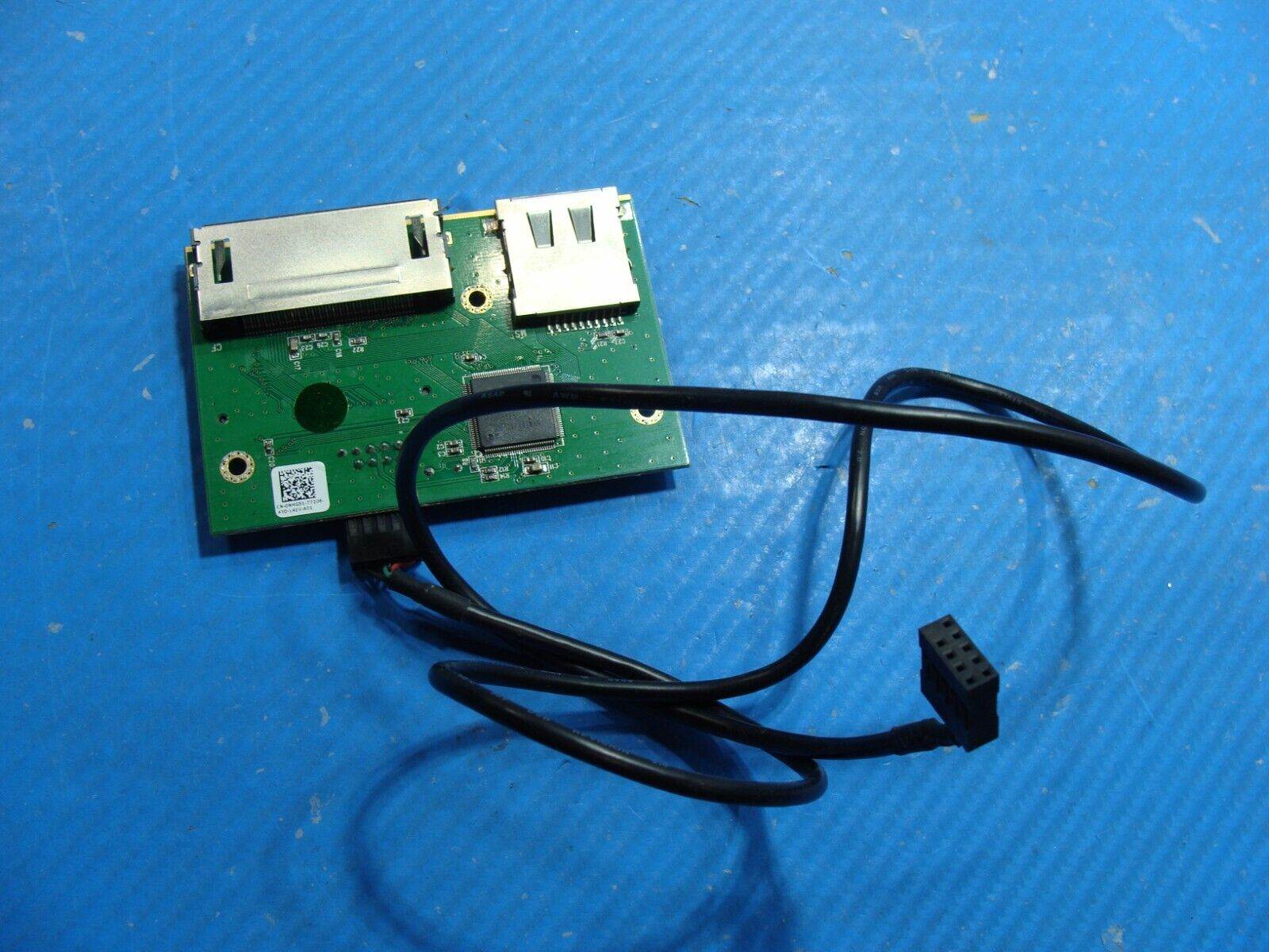 Dell XPS 8700 Genuine Desktop Media Card Reader Board w/Cable NHG51 - Tested Computer Laptop Parts