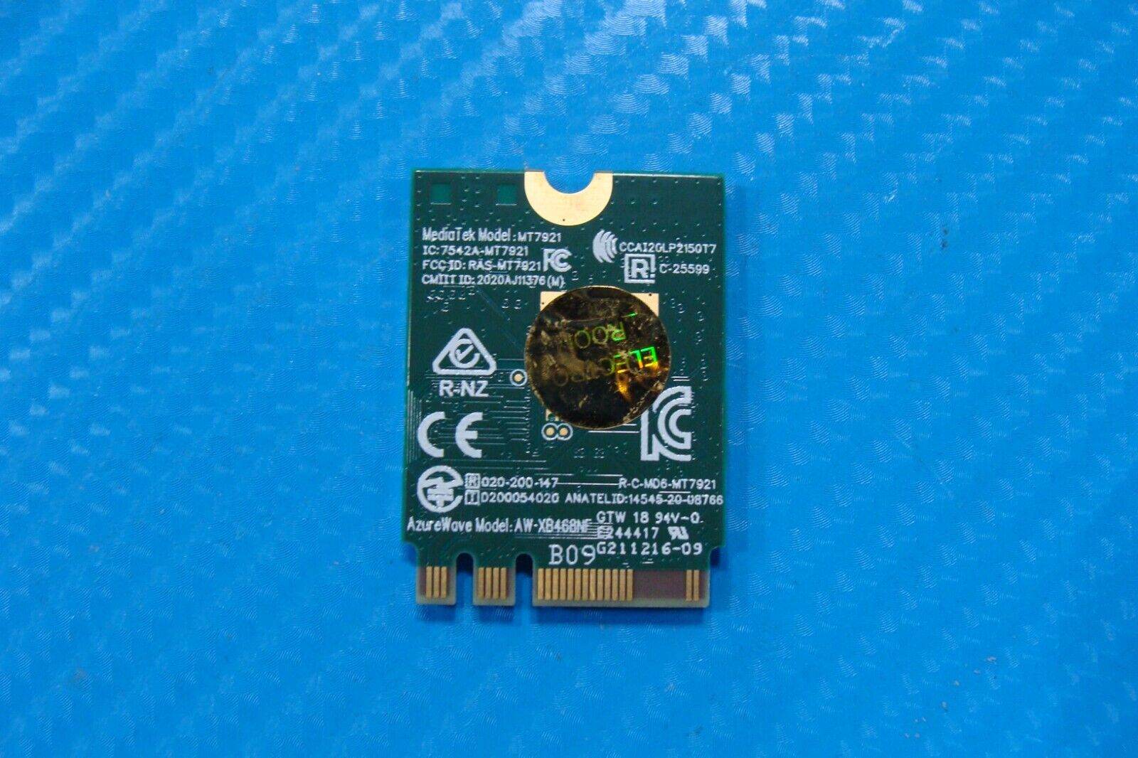Asus VivoBook 15 15.6” F513EA-OS36 OEM WiFi Wireless Card MT7921 AW-XB468NF - Tested Computer Laptop Parts