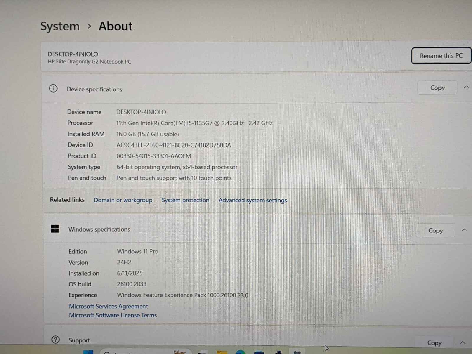 HP Elite Dragonfly G2 13.3