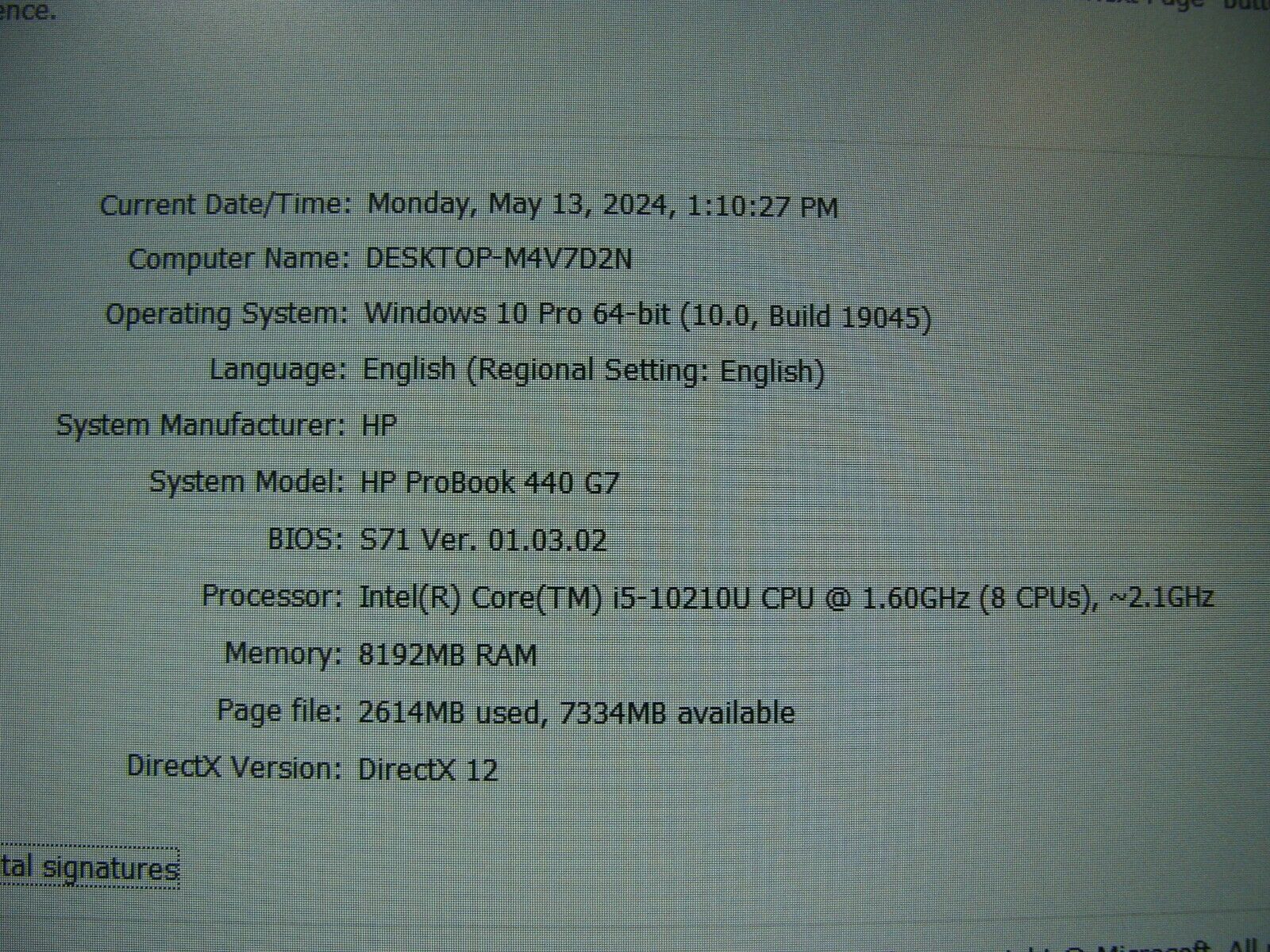 HP ProBook 440 G7  14