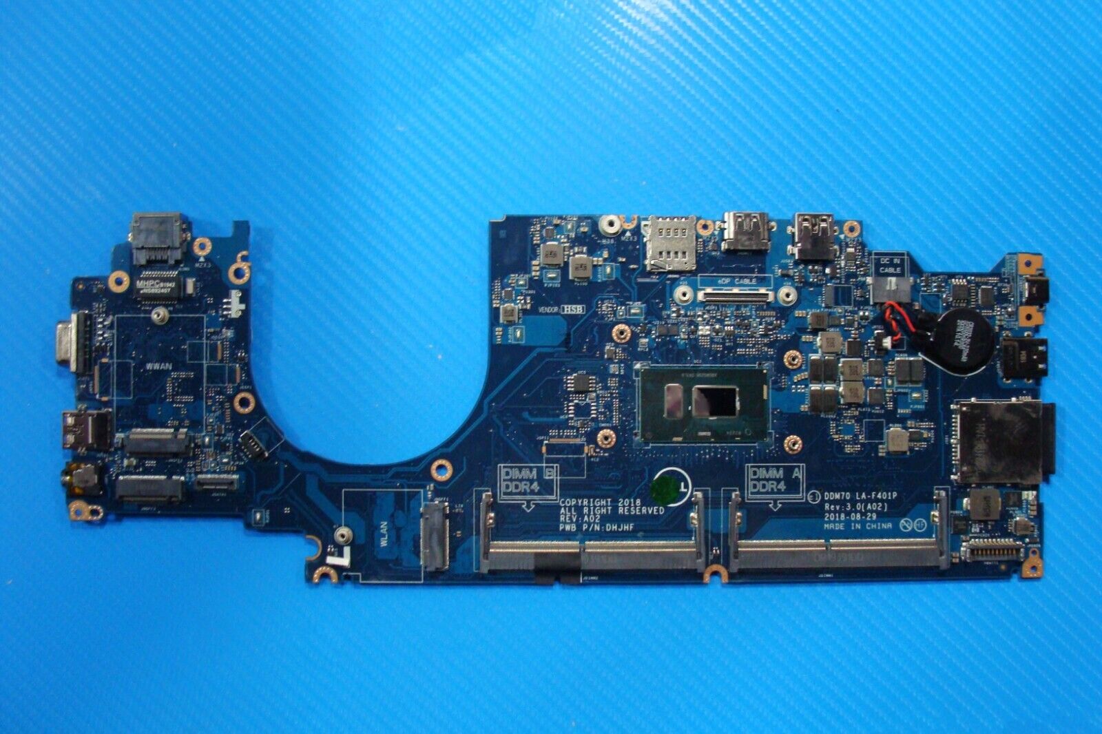Dell Latitude 14" 5410 Genuine Laptop Touchpad Mouse Button Board w