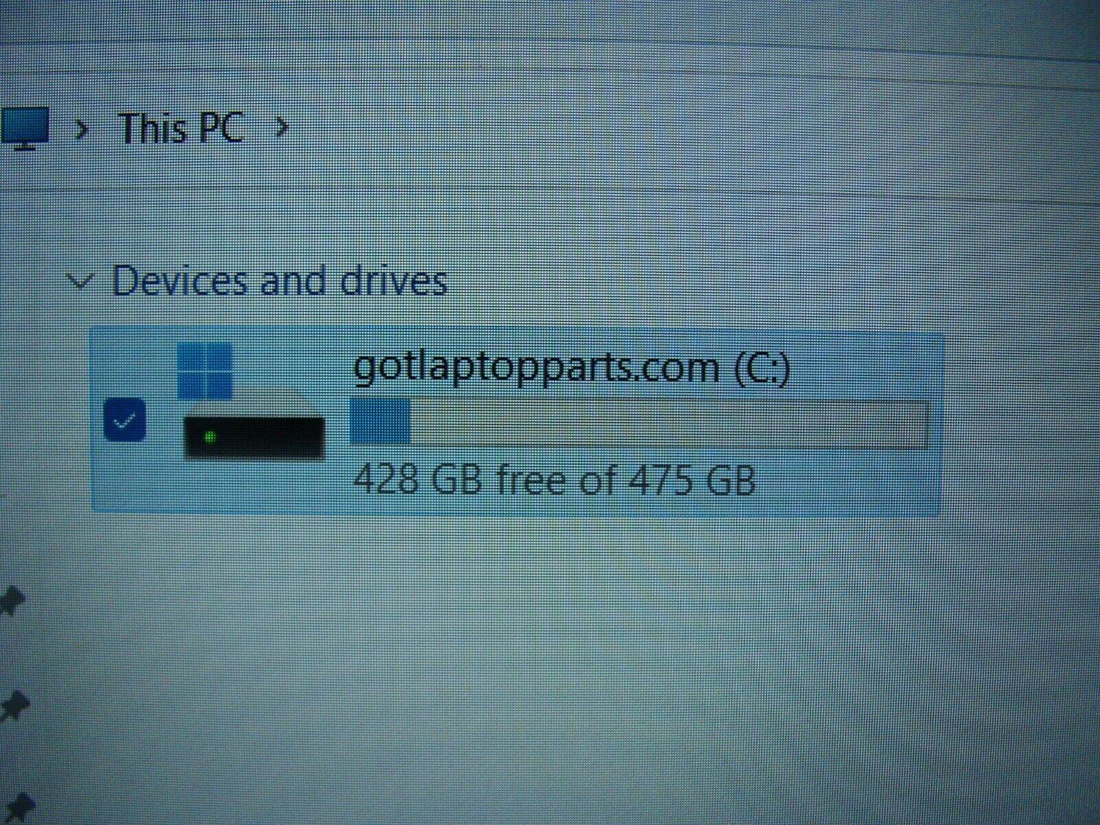 HP Laptop 15-dy2073dx Intel i7-1165G7 2.8GHz 16GB 512GB 100% Battery +Charger - Tested Computer Laptop Parts