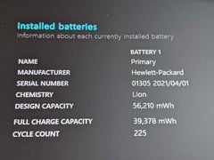 HP Elite Dragonfly G2 13.3"TOUCH i5-1135G7 2.4GHz 16Gb 1TB SSD Win11Pro +Charger