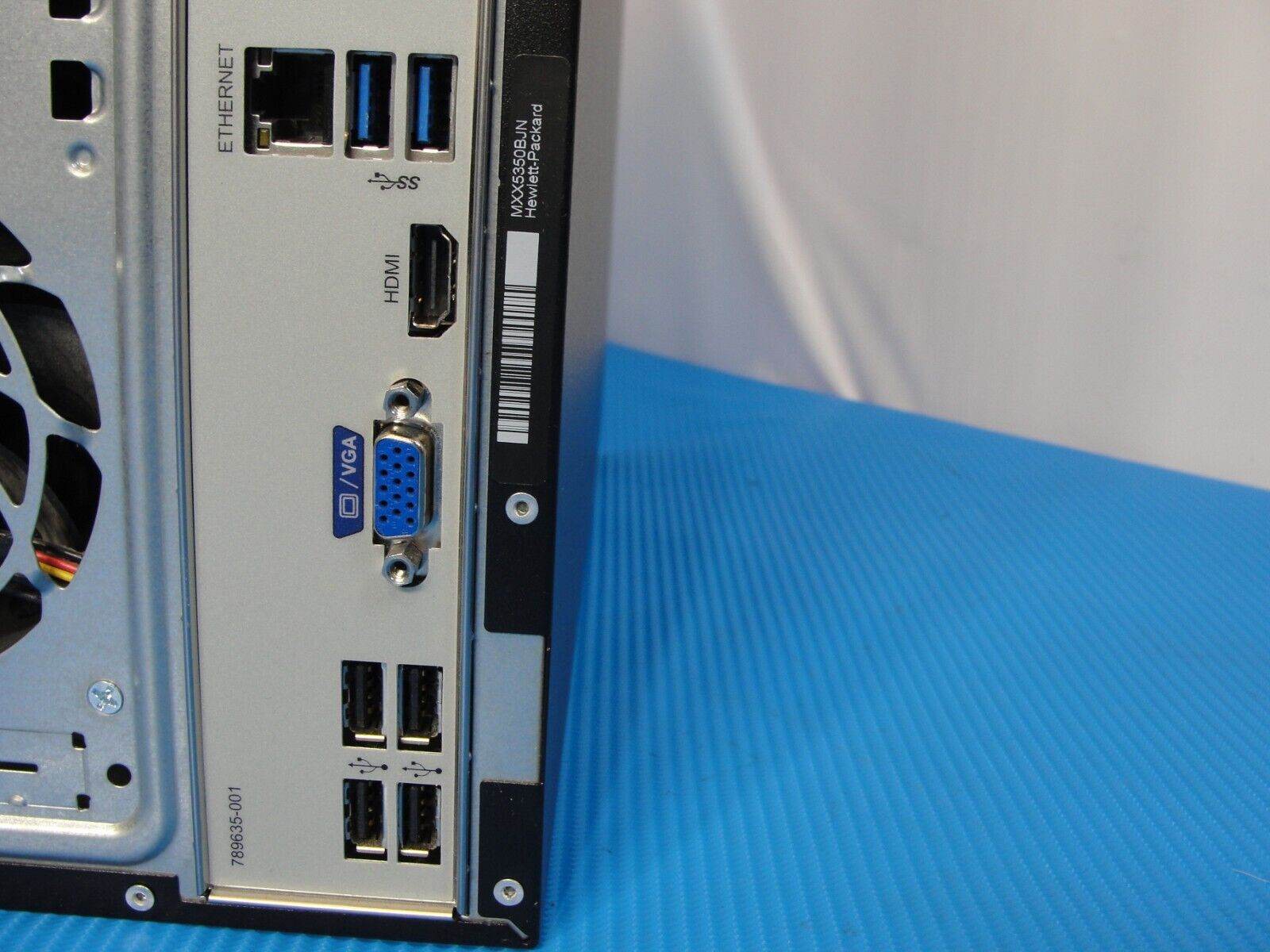 HP Pavilion Desktop 550-127C Tower Computer AMD A10-7800 8GB 1TB WIFI BT Win 10 - Tested Computer Laptop Parts