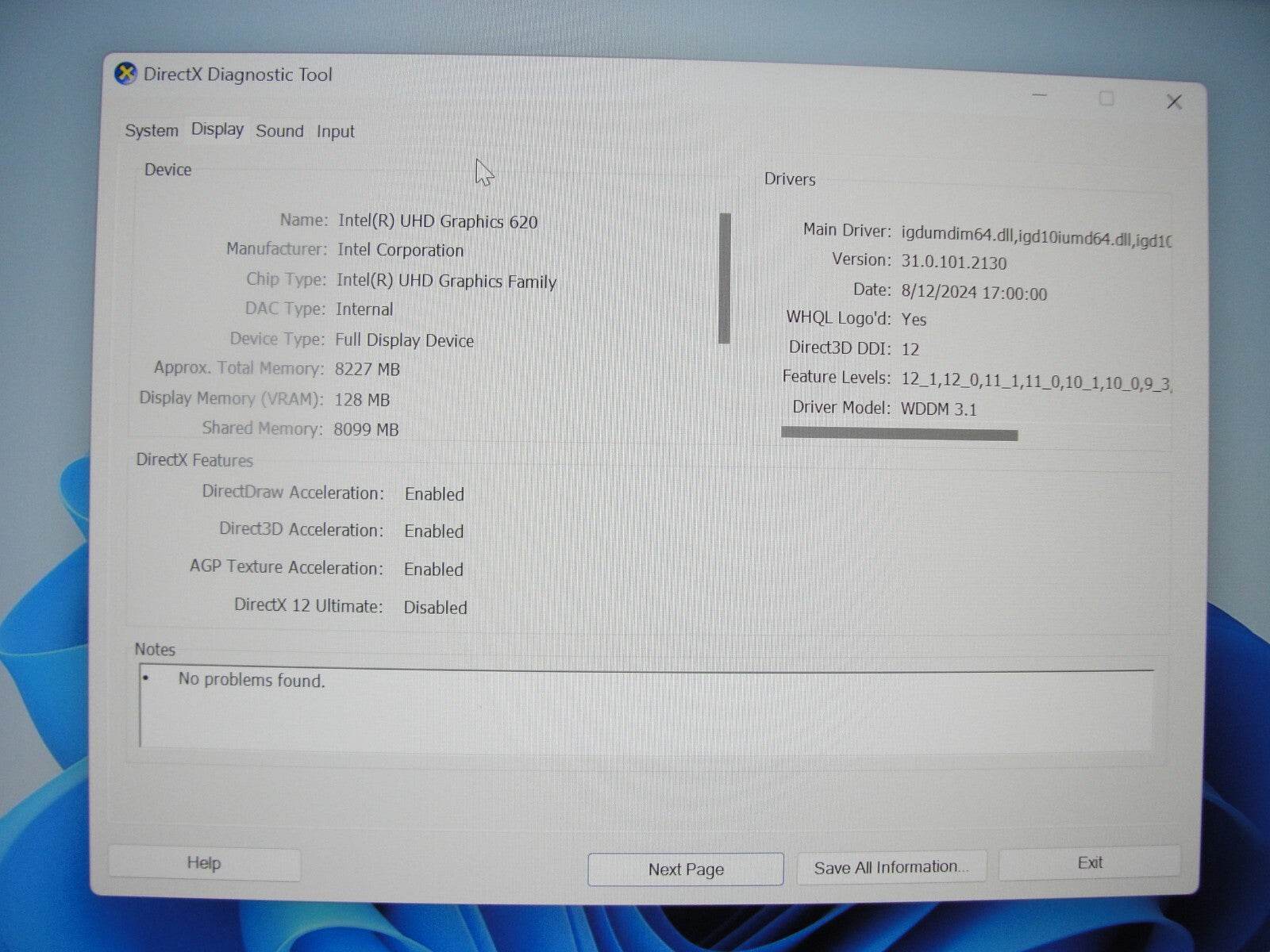 Dell Latitude 5400 14”FHD Intel Core i7-8665U 1.9GHz 16GB 512GB SSD + Charger - Tested Computer Laptop Parts