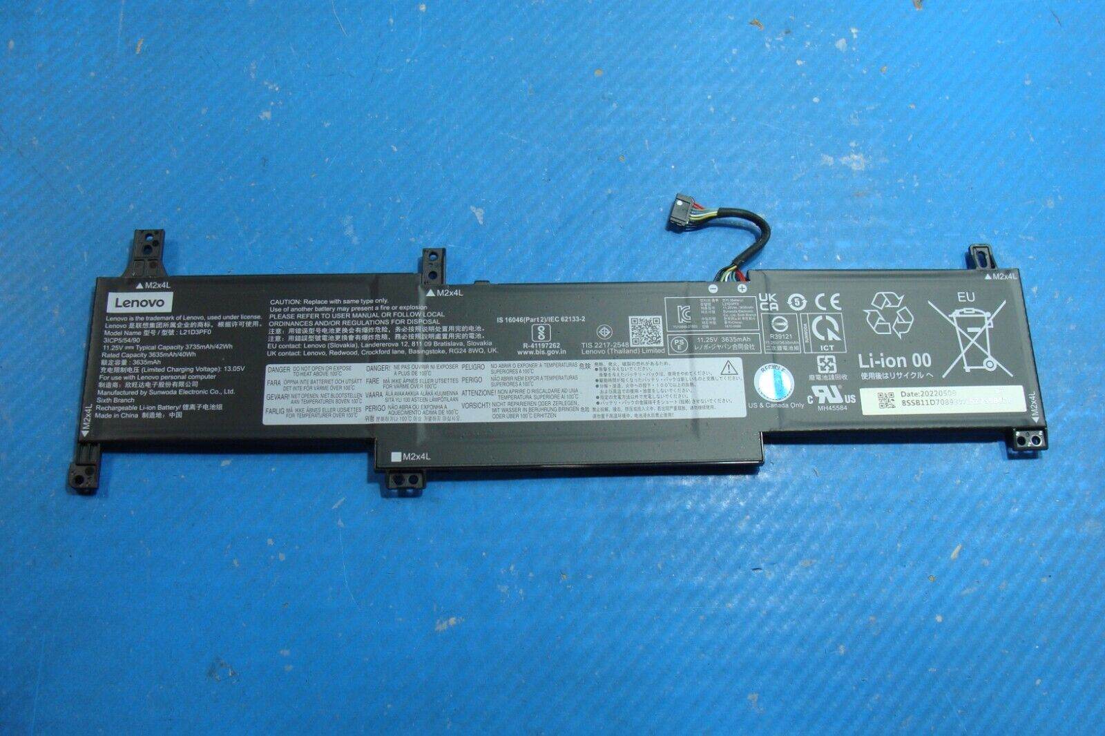 Lenovo IdeaPad 14” 1 14IGL7 Genuine Laptop Battery 11.25V 42Wh 3735mAh L21D3PF0 - Tested Computer Laptop Parts