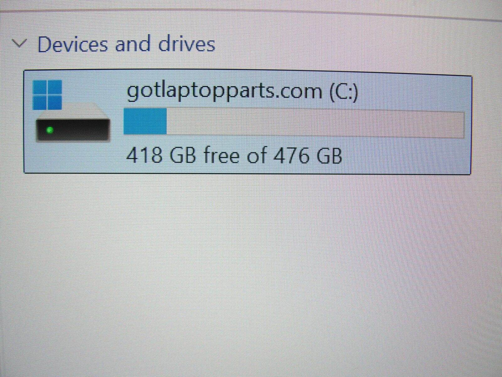 Dell Latitude 7480 14”Intel Core i7-8650U 1.9GHz 16GB SSD Reset 512GB- Charger - Tested Computer Laptop Parts