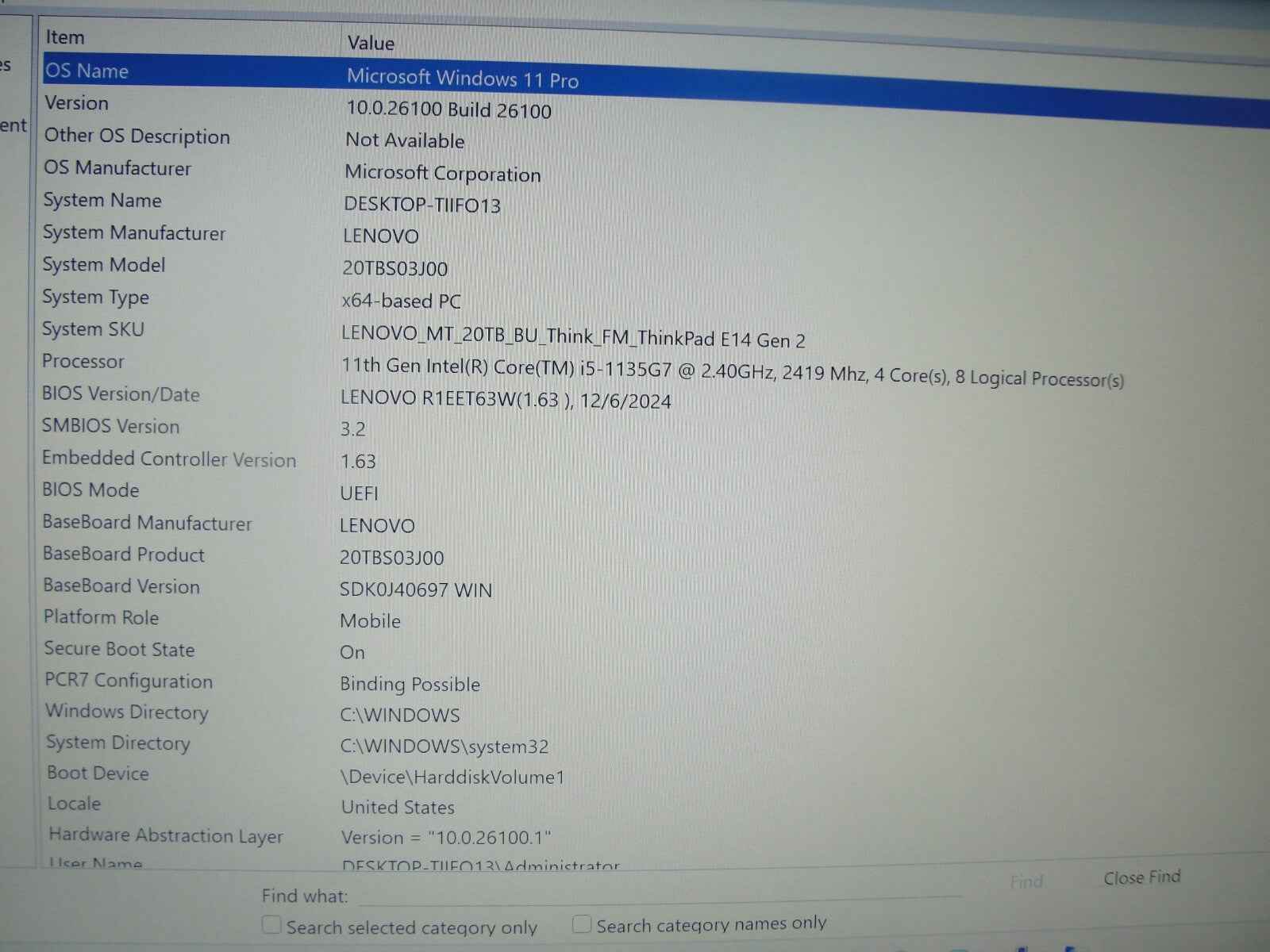 Lenovo ThinkPad E14 Gen 2 14” FHD Core i5-1135G7 2.4GHz 16GB 512GB SSD +Charger - Tested Computer Laptop Parts