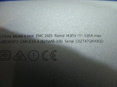 MacBook Air A1466 13" Early 2015 MJVE2LL/A Bottom Case 923-00505