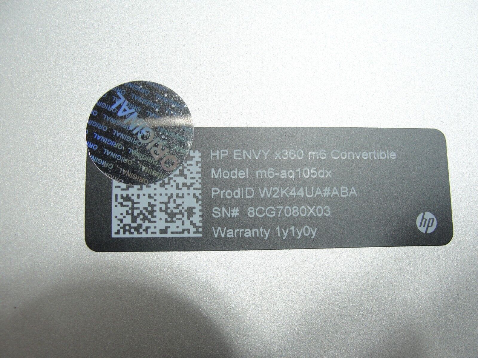 HP Envy x360 m6-aq105dx 15.6