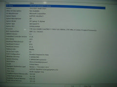 HP Laptop 15-dy2073dx Intel i7-1165G7 2.8GHz 16GB 512GB 100% Battery +Charger - Tested Computer Laptop Parts