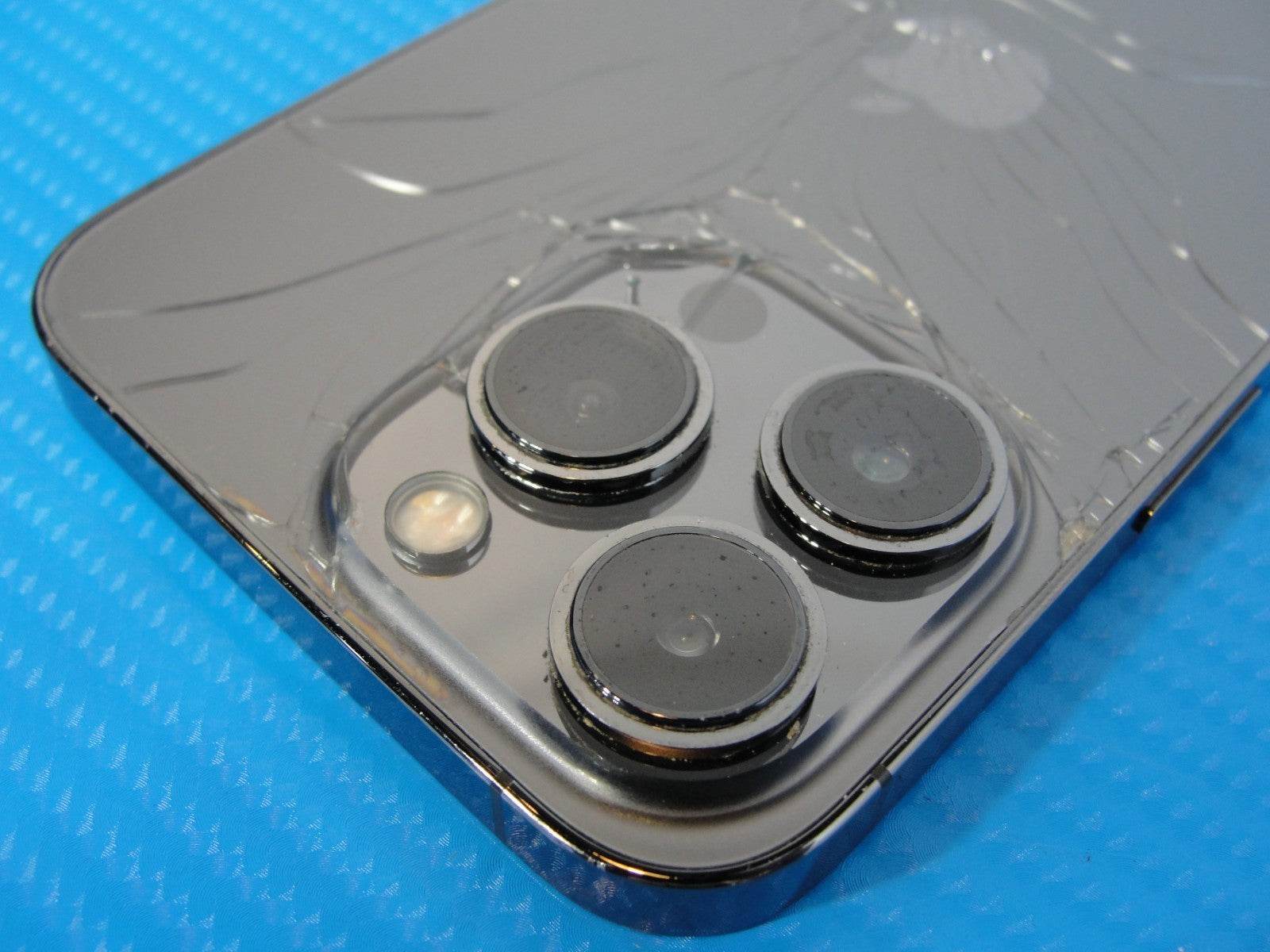 Apple iPhone 13 Pro | 256 GB AT&T MLQM3LL/A | Space Gray | Cracked Back /READ - Tested Computer Laptop Parts