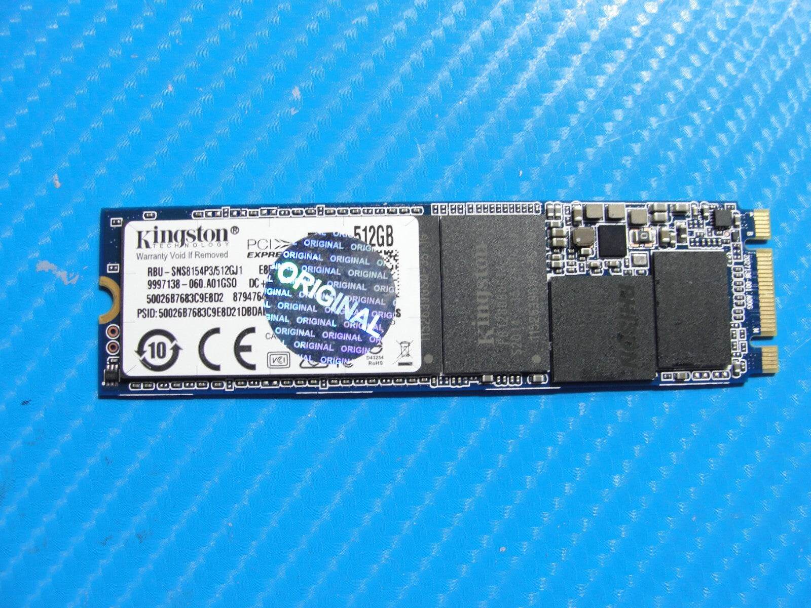 Acer AN515-54-70KK Kingston 512GB SSD Solid State Drive RBU-SNS8154P3/512GJ1 - Tested Computer Laptop Parts