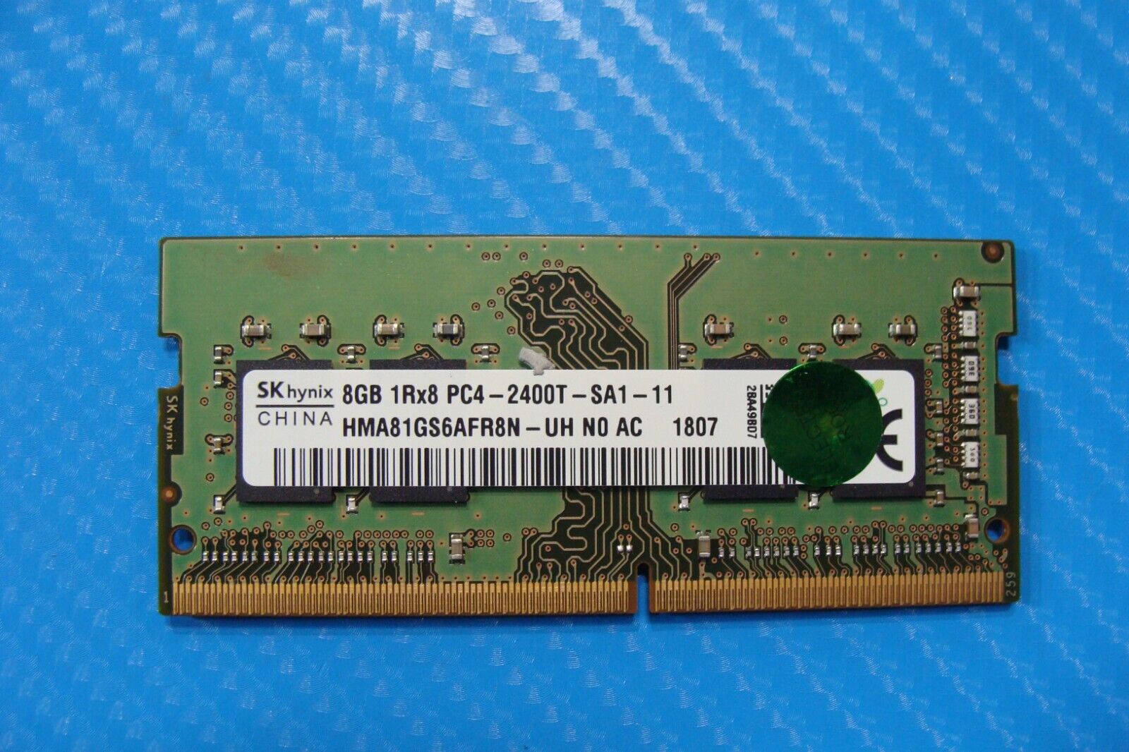 Dell 7380 SK Hynix 8GB 1Rx8 PC4-2400T Memory RAM SO-DIMM HMA81GS6AFR8N-UH