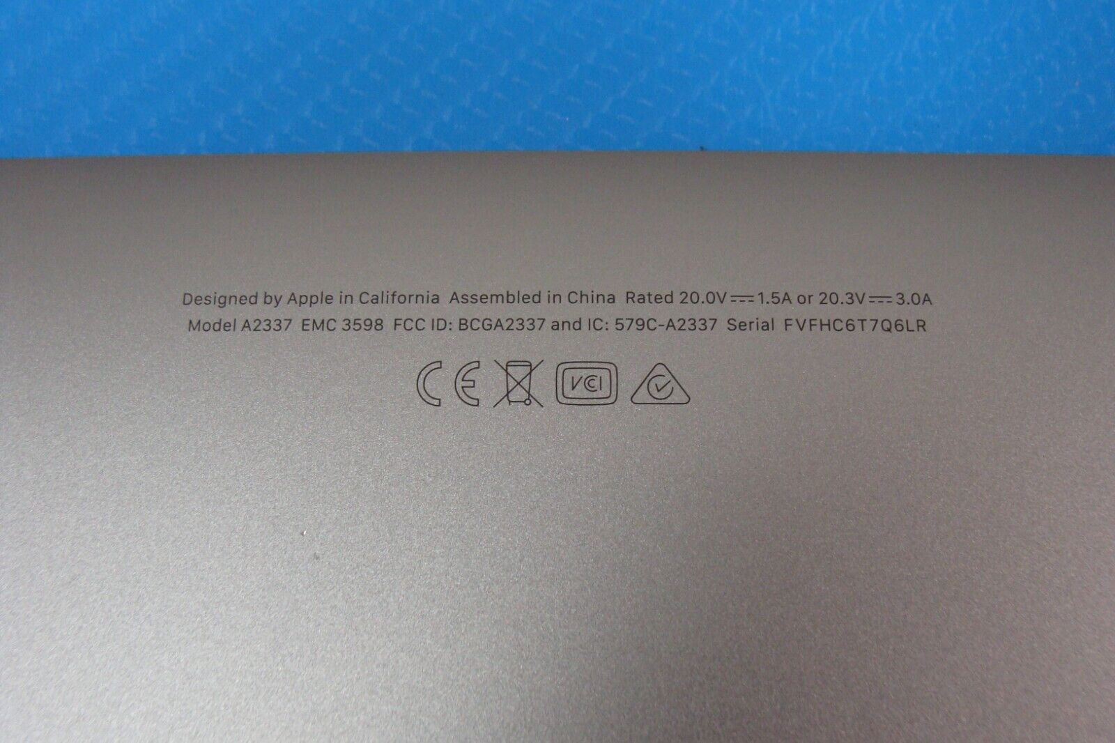 MacBook Air M1 A2337 13