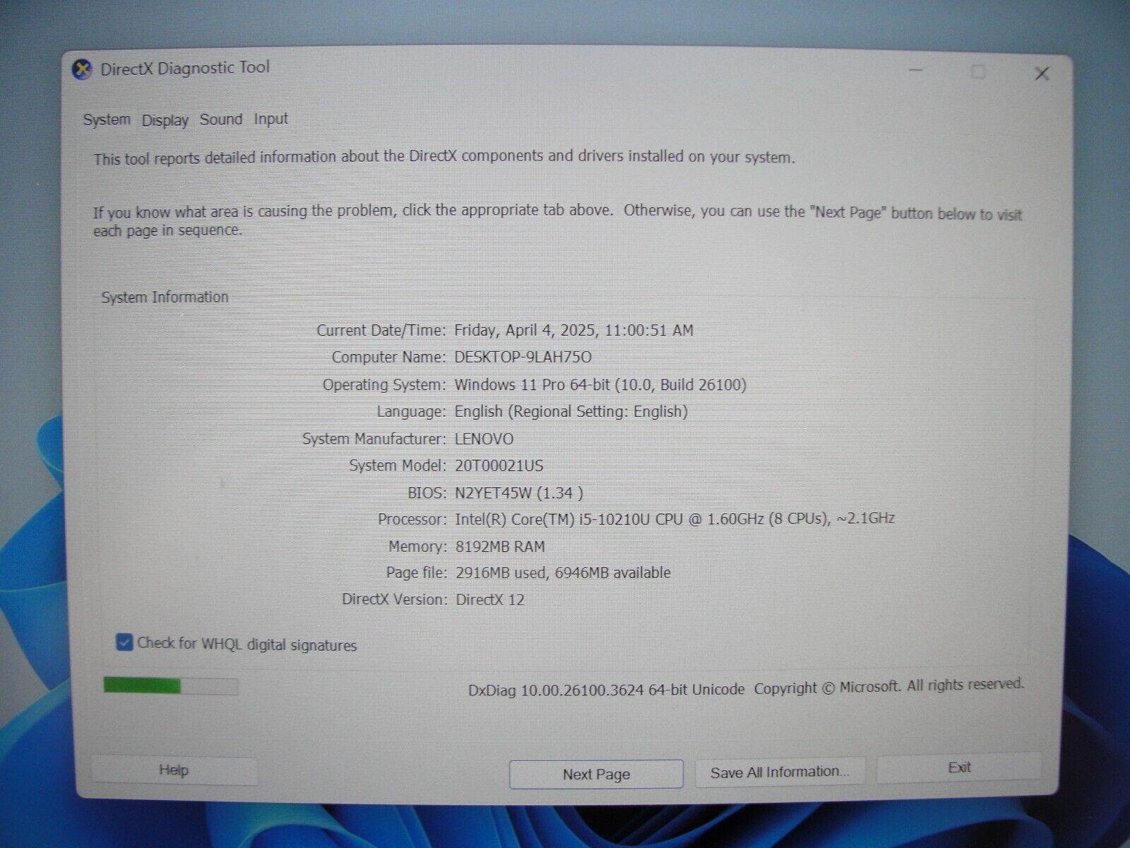Lenovo ThinkPad T14s Gen 1 14” FHD Intel Core i5-10210U 1.6GHz 8GB SSD 256GB - Tested Computer Laptop Parts