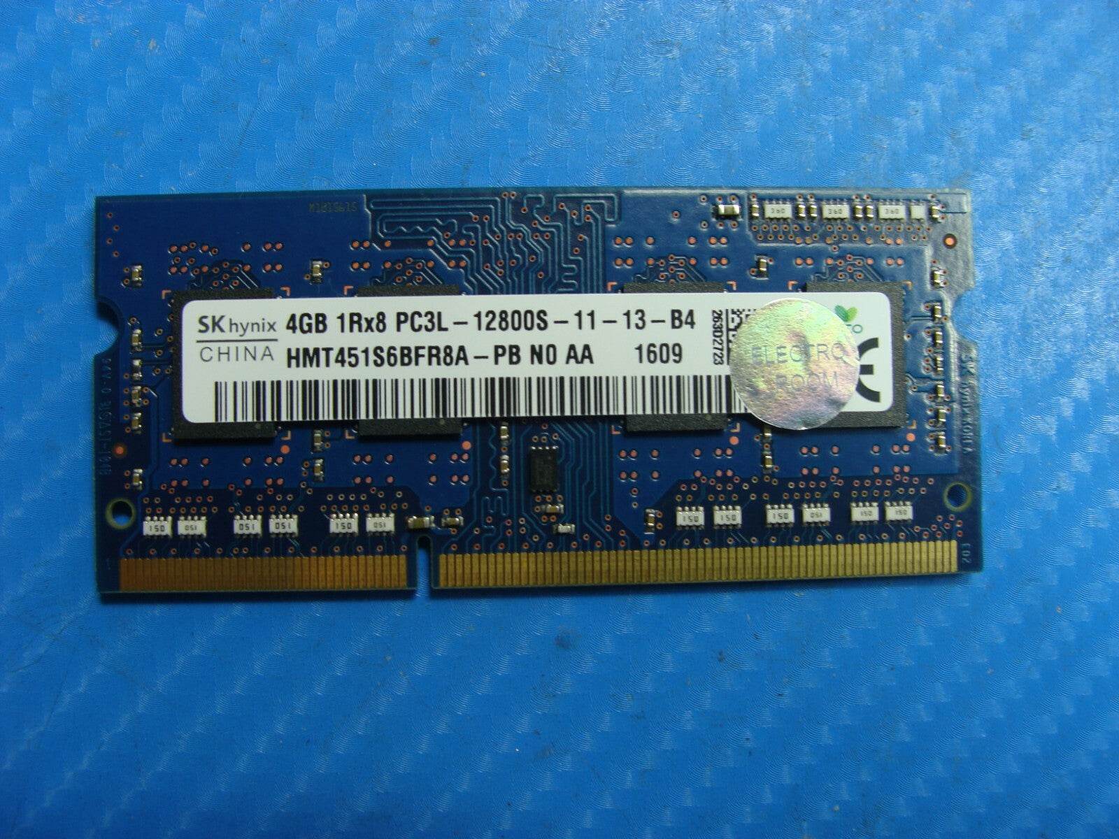 Dell 3558 SO-DIMM SK Hynix 4GB Memory PC3L-12800S-11-13-B4 HMT451S6BFR8A-PB - Tested Computer Laptop Parts