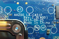 Dell Latitude E7270 12.5" Intel i7-6600U 2.6GHz Motherboard T0V7J LA-C451P