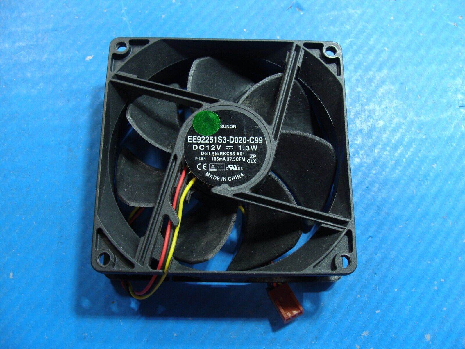 Dell XPS 8700 Genuine Desktop Case Cooling Fan EE92251S3-D020-C99 RKC55 - Tested Computer Laptop Parts