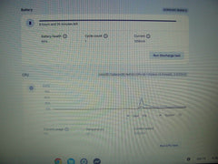 HP Chromebook 14a-NA0013DX Celeron N4120 4GB RAM, 64GB SSD Charger PWR battery - Tested Computer Laptop Parts