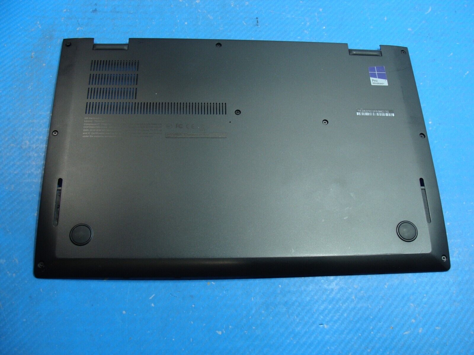 Lenovo ThinkPad 14” X1 Carbon 4th Gen OEM Bottom Case SCB0K40140 460.04P07.0015