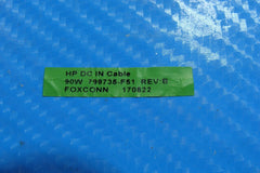 HP Pavilion 15-cc665cl 15.6" Genuine DC IN Power Jack w/Cable 799735-F51