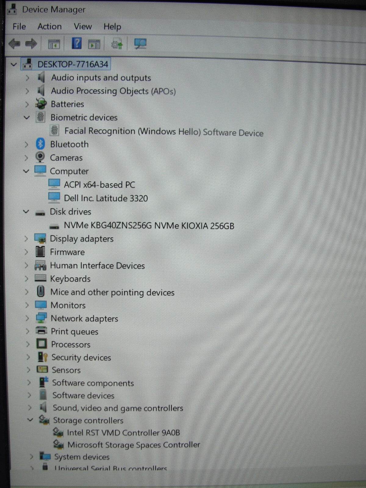 Dell Latitude 3320 13.3” FHD Intel Core i5-1135G7 2.4GHz 8GB 256GB SSD + Charger - Tested Computer Laptop Parts