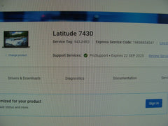 Dell Latitude 7430 14" FHD Intel i5-1245U max 4.4GHz 16GB 256GB SSD Warranty2025