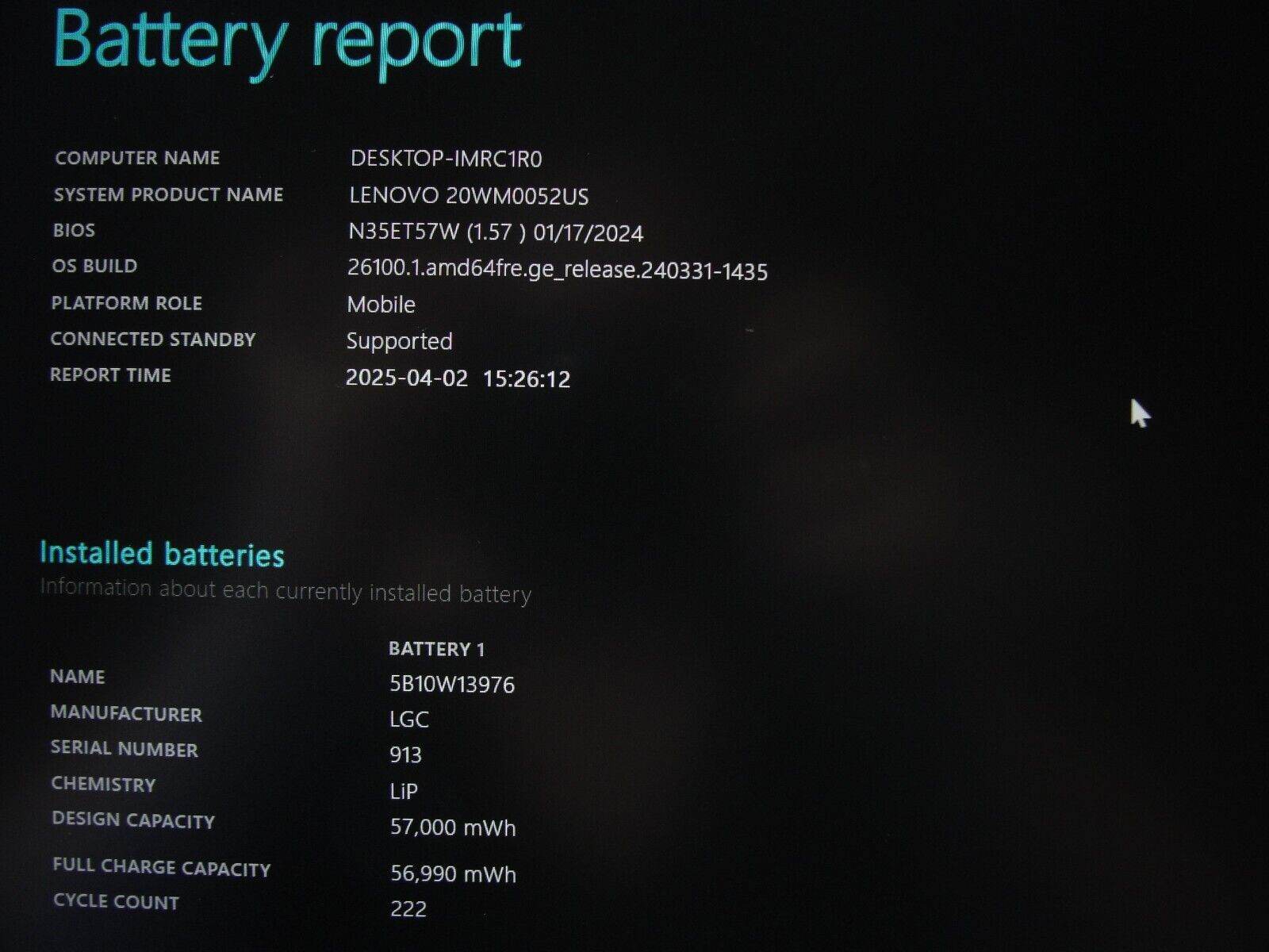 Lenovo ThinkPad T14s Gen 2i 14” FHD Intel Core i5-1135G7 2.4GHz 16GB SSD 512GB - Tested Computer Laptop Parts