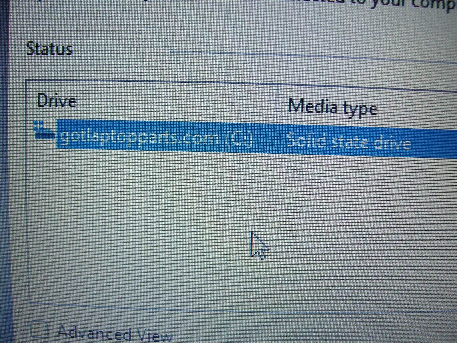 HP 15-EF2033DX 15.6” HD AMD Ryzen 3 5300U 2.6GHz 8GB SSD Reset 256GB- Charger - Tested Computer Laptop Parts
