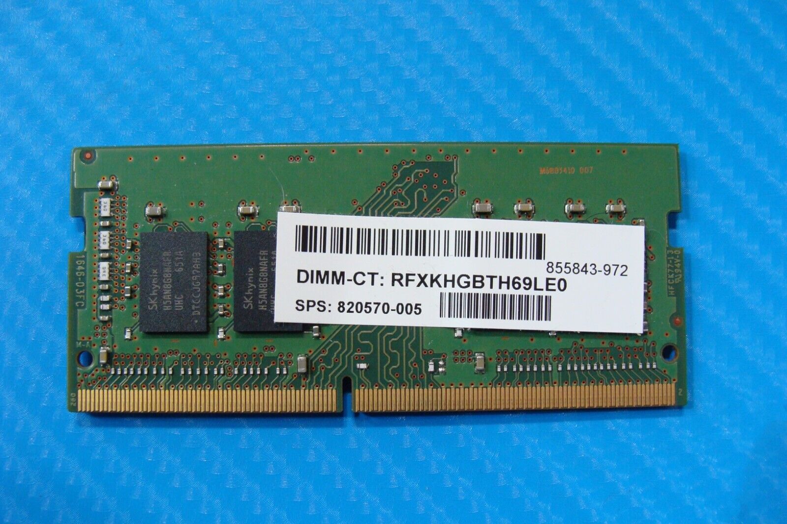 HP m3-u003dx SK Hynix 8GB 1Rx8 PC4-2400T Memory RAM SO-DIMM HMA81GS6AFR8N-UH