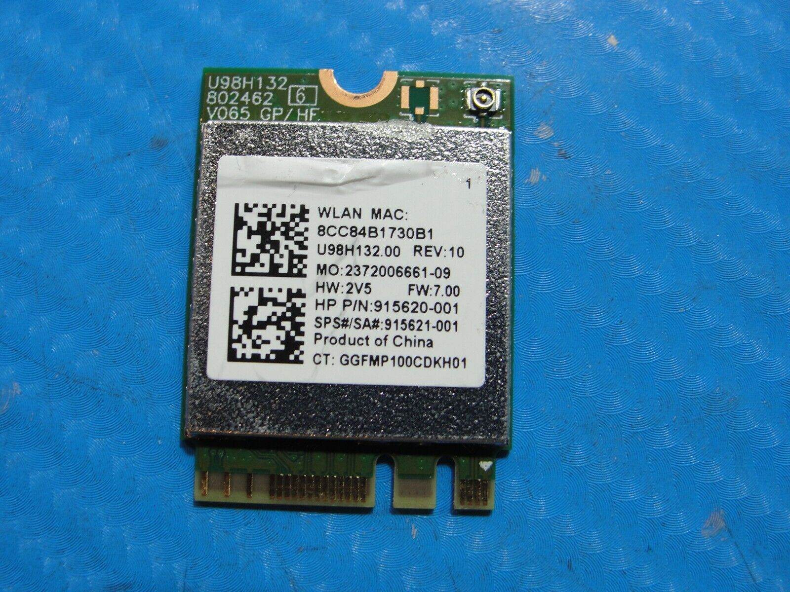 HP 15.6” 15t-da200 OEM Laptop Wireless WiFi Card RTL8821CE 915620-001 915621-001 - Tested Computer Laptop Parts