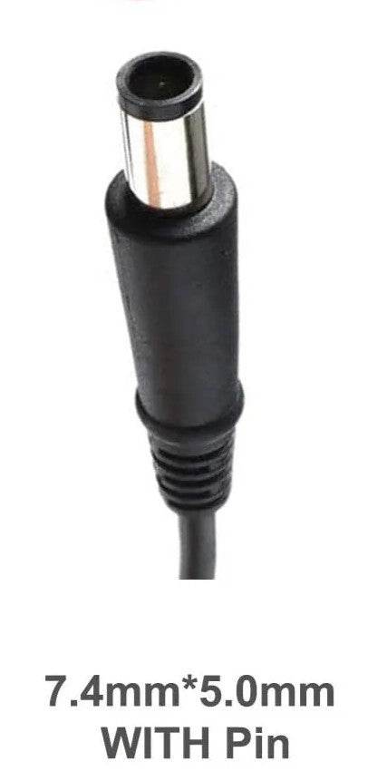 Genuine HP 120W AC Adapter Charger – 19.5V 6.15A – 7.4mm × 5.0mm Black Tip - Tested Computer Laptop Parts