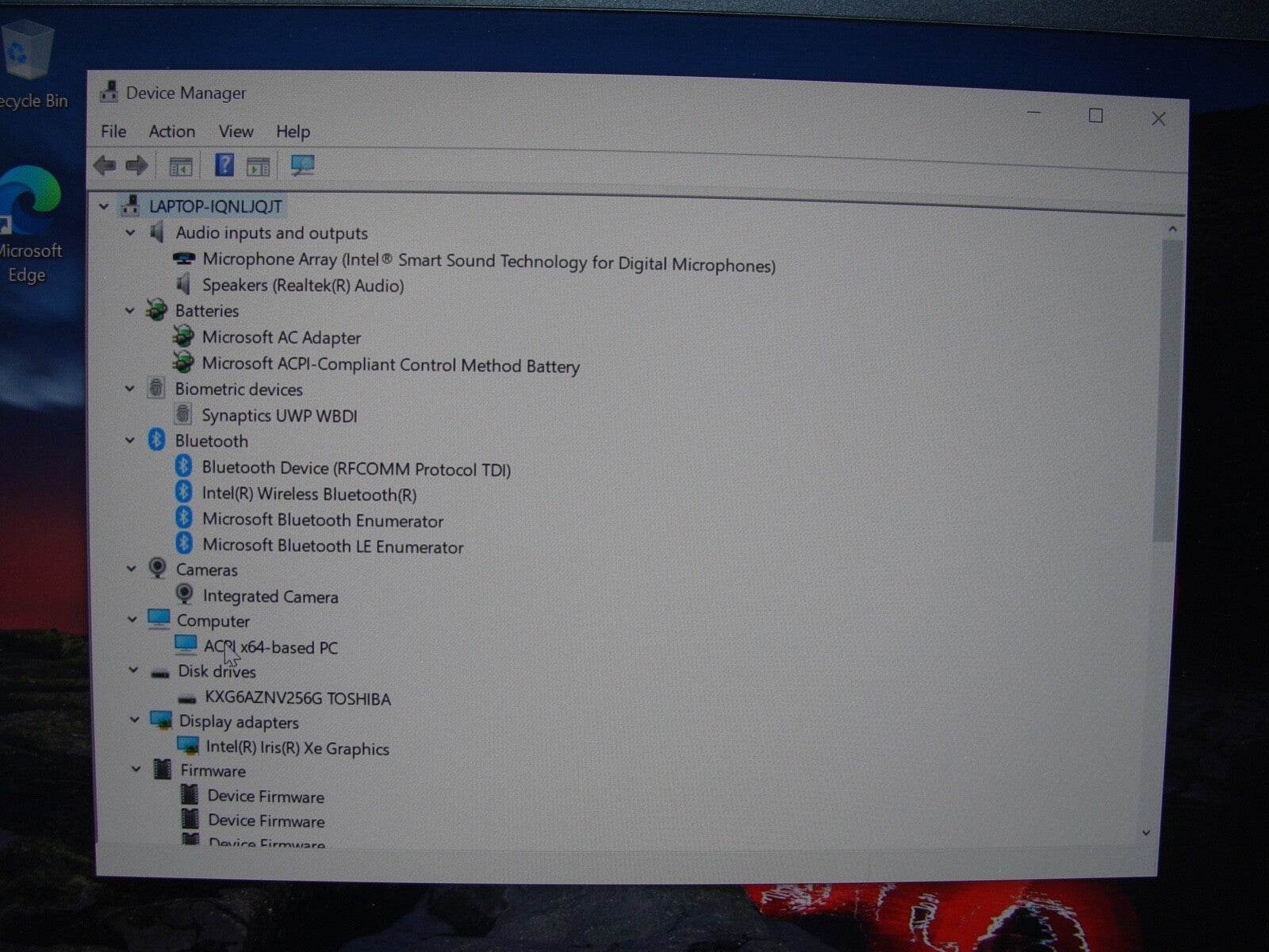 Lenovo ThinkPad X13 Gen 2 i5-1145G7 256GB SSD 99% Battery + OEM Adapter - Tested Computer Laptop Parts
