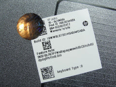 HP 15-dy1043dx 15.6" Genuine Laptop Bottom Case Base Cover Silver EA0P500301A