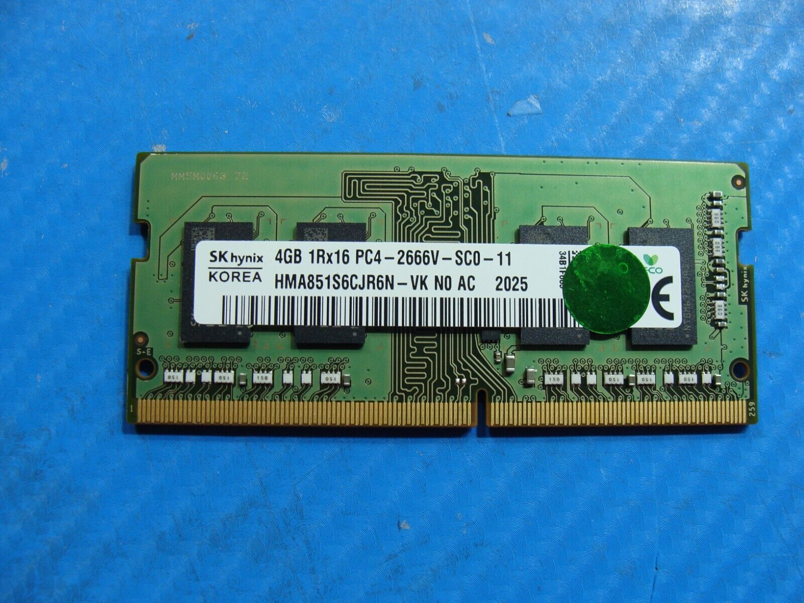 HP 17-ca1065cl SK Hynix 4GB 1Rx16 PC4-2666V SO-DIMM Memory RAM HMA851S6CJR6N-VK