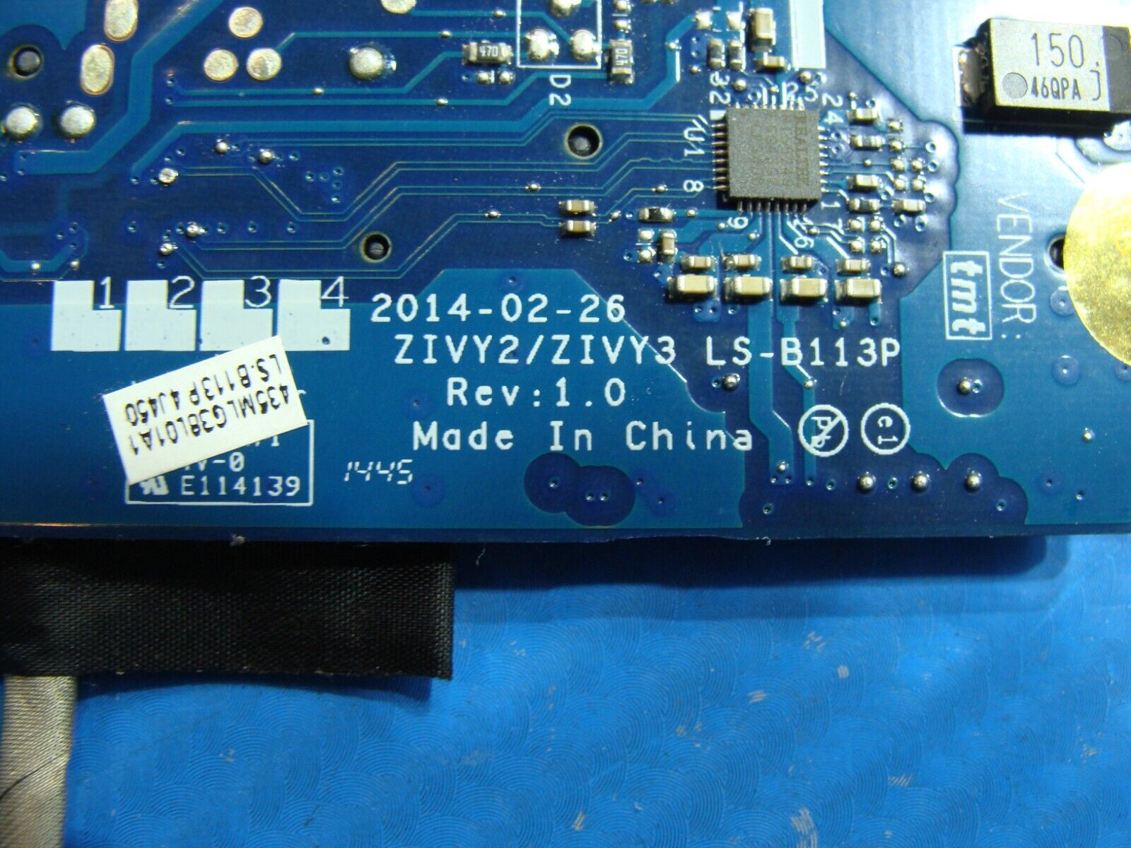 Lenovo IdeaPad 15.6” Y50-70 OEM Audio USB Card Reader Board w/Cable LS-B113P
