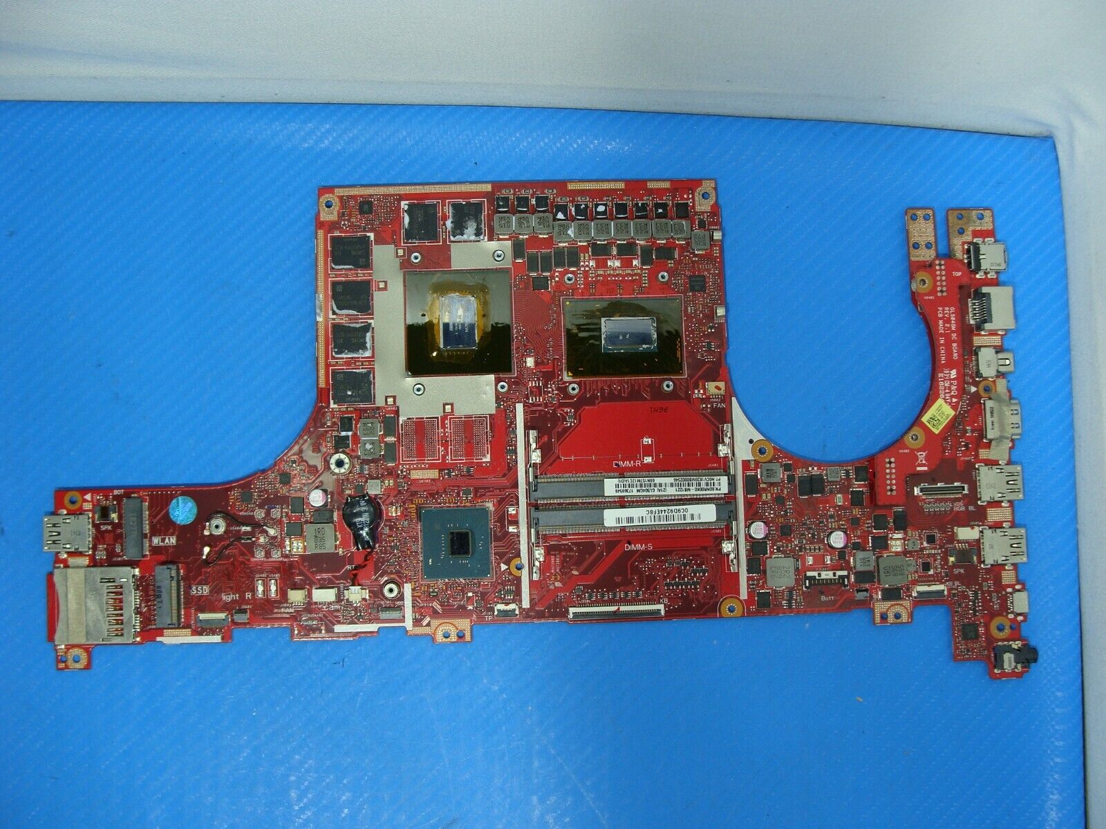 Asus ROG GL504GM-WH71 i7-8750H 2.2GHz GTX1060 6GB Motherboard 60NR00K0-MB1221
