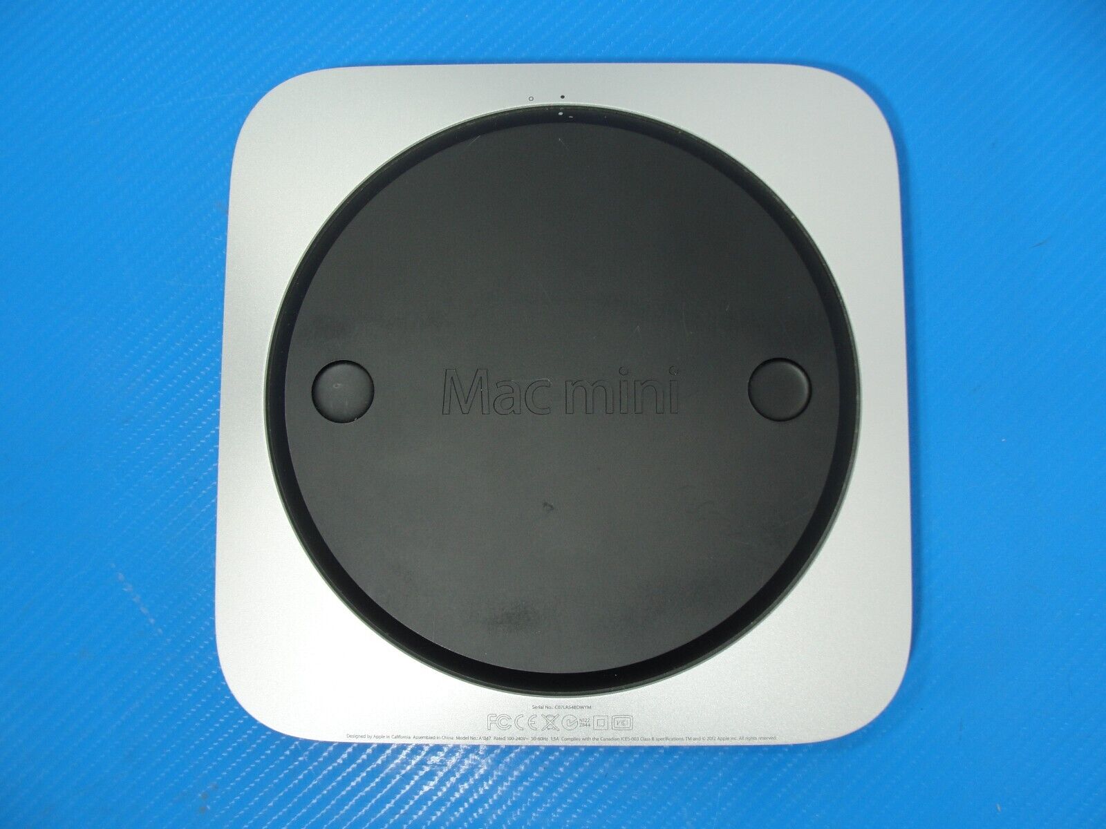 Apple Mac Mini late 2012 2.3GHz Core i7 1TB 16GB A1347 MD388LL/A + power cord