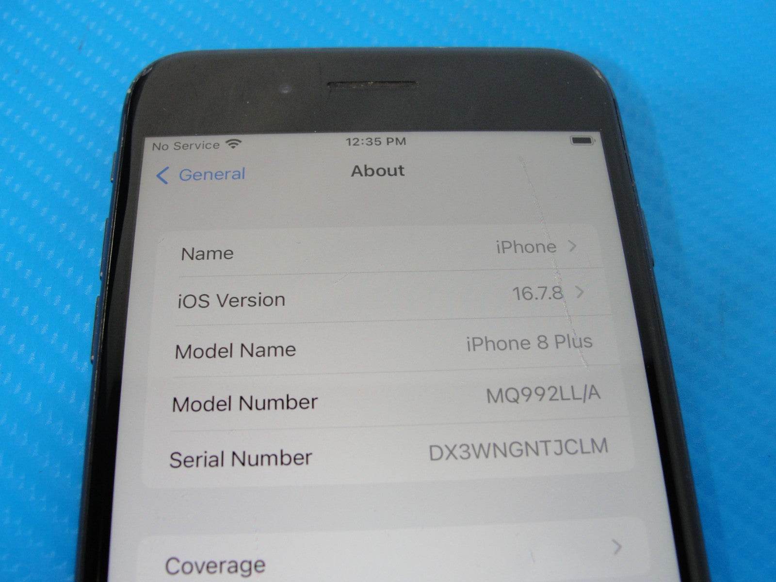 Apple iPhone 8 Plus - 256 GB - Space Gray (Unlocked) - /READ - Tested Computer Laptop Parts