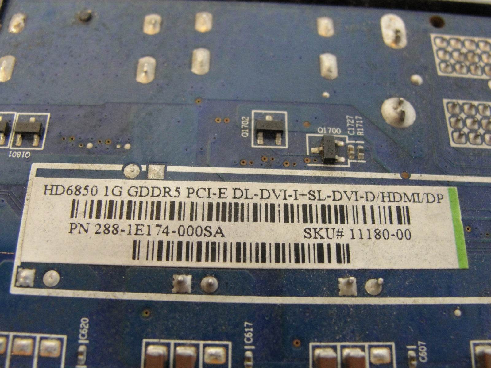 RADEON FC00197-R0 HD 6850 1 GB 6-PIN PCI-E Graphics Card - Tested Computer Laptop Parts